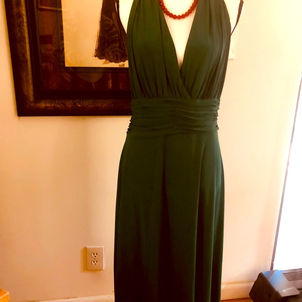 Green dress 👗 used but great condition!